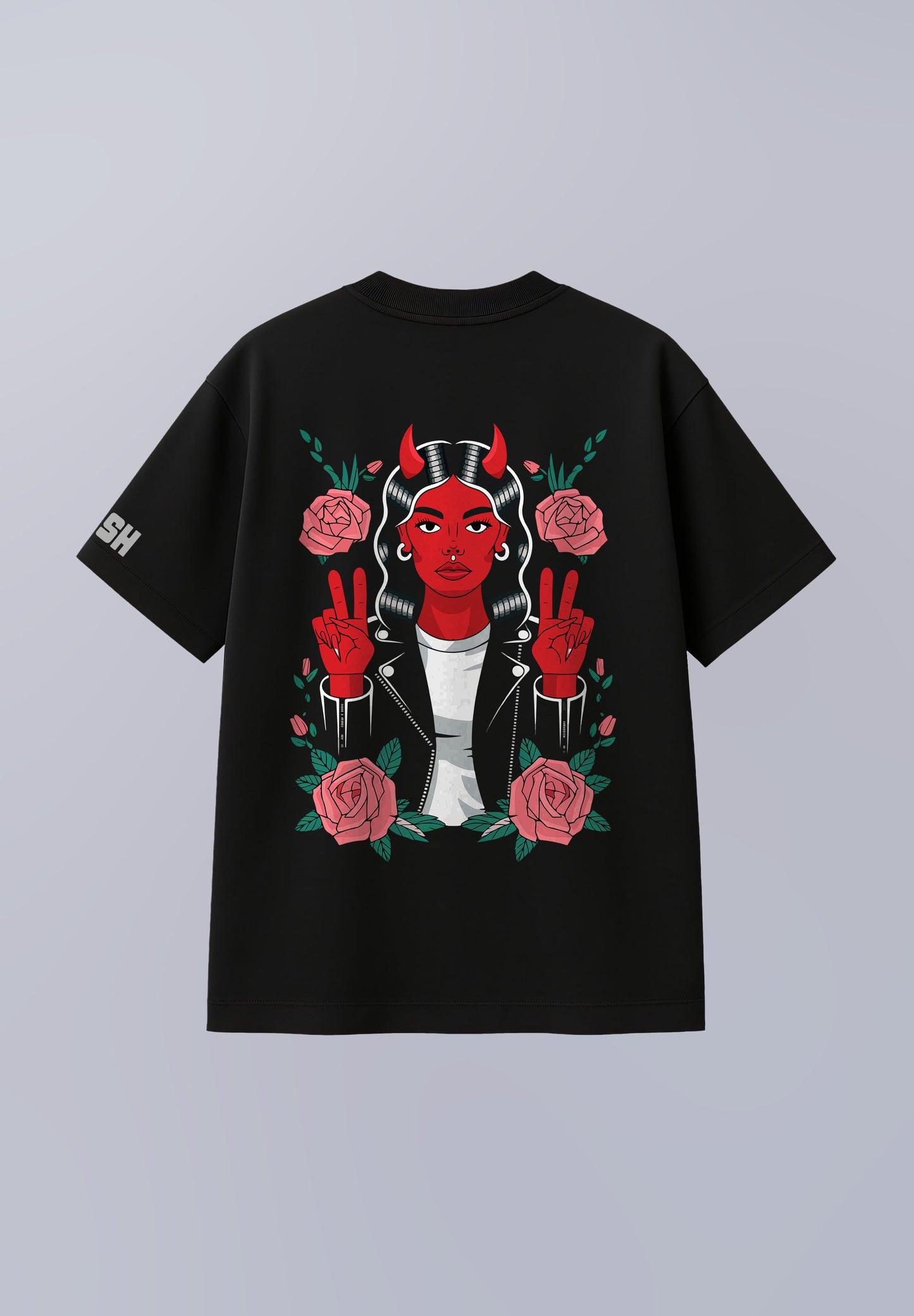 The Devil in the Details – Angie Oversized T-Shirt