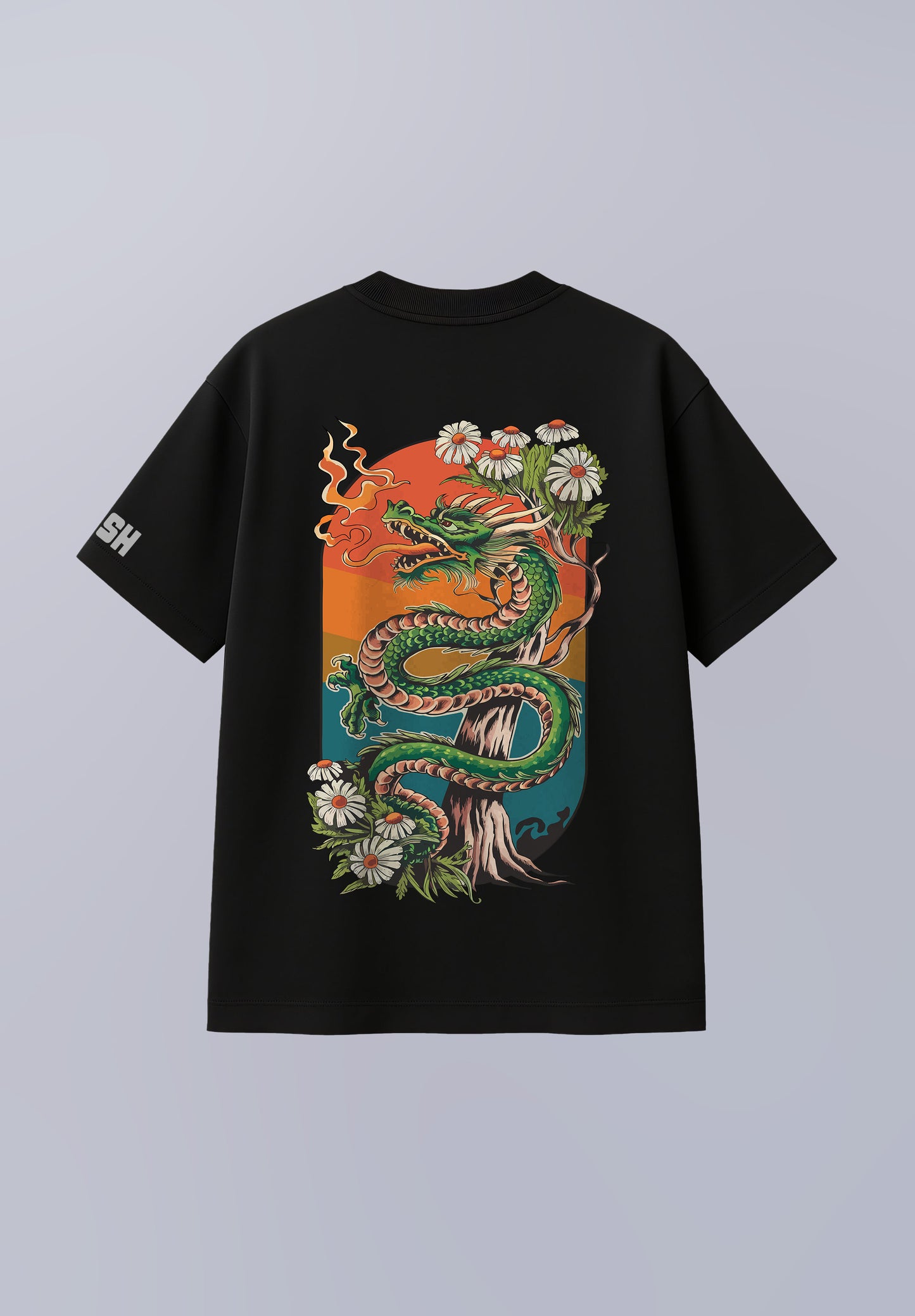 Mystic Serpent Oversized Tee