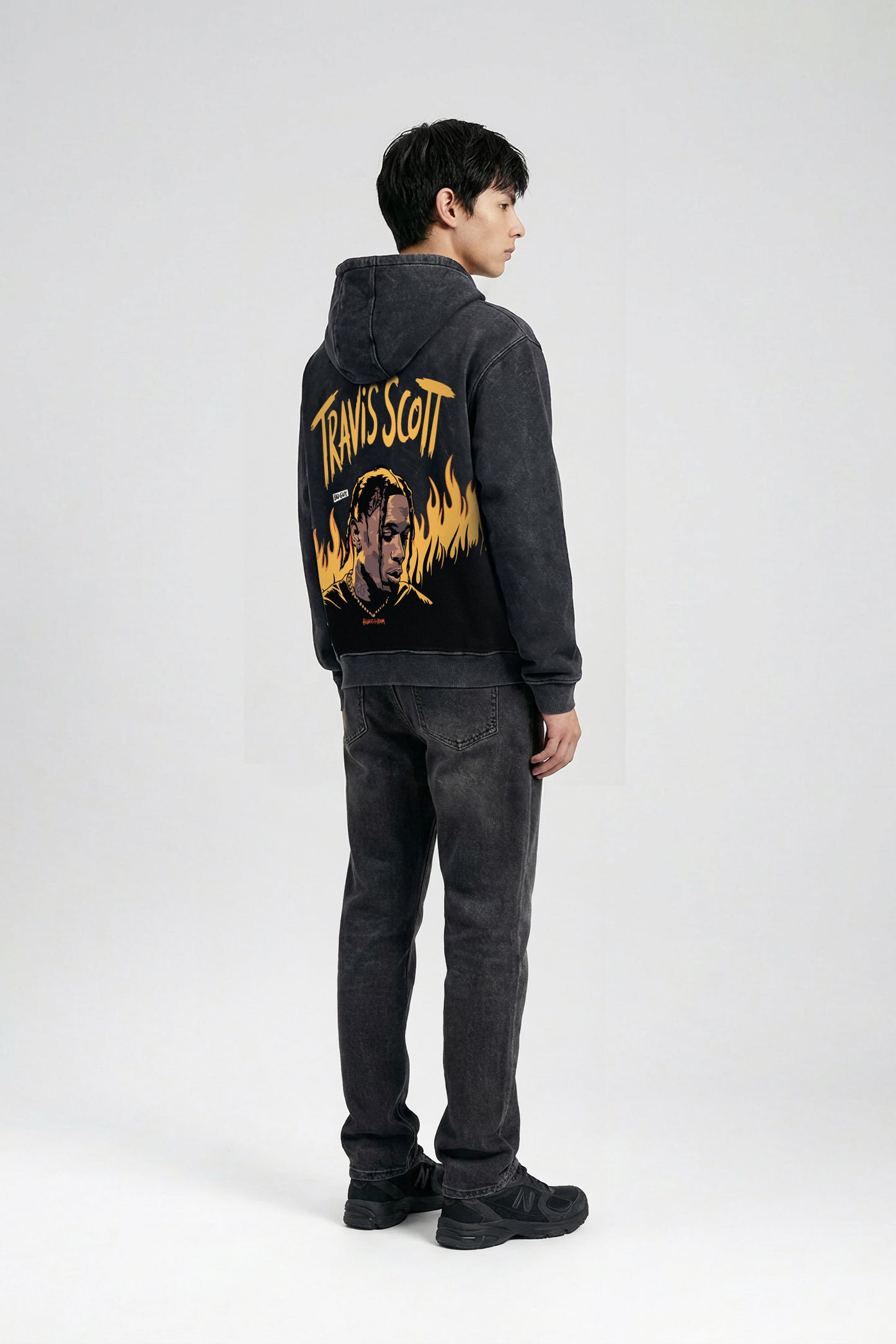 Highest In The Room – Vintage Acid-Wash Heavyweight Oversized Hoodie