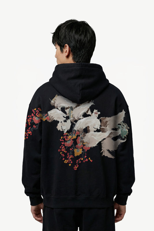 Blossom Wings Oversized Hoodie