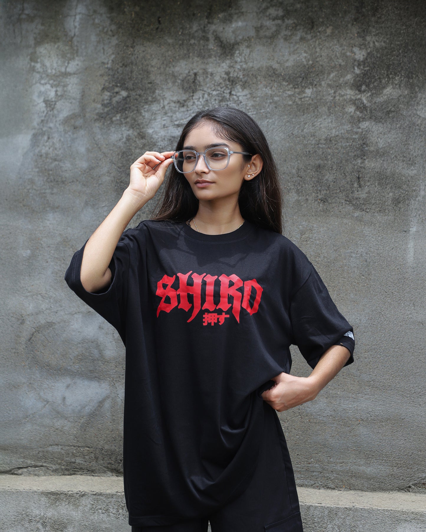 "Shiro" Oversized Anime T-Shirt