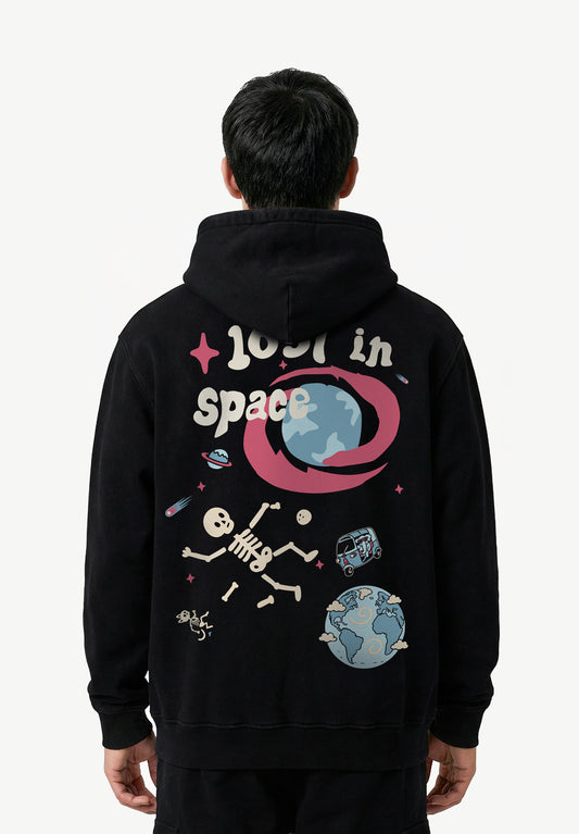 Cosmic Skeleton Oversized Hoodie