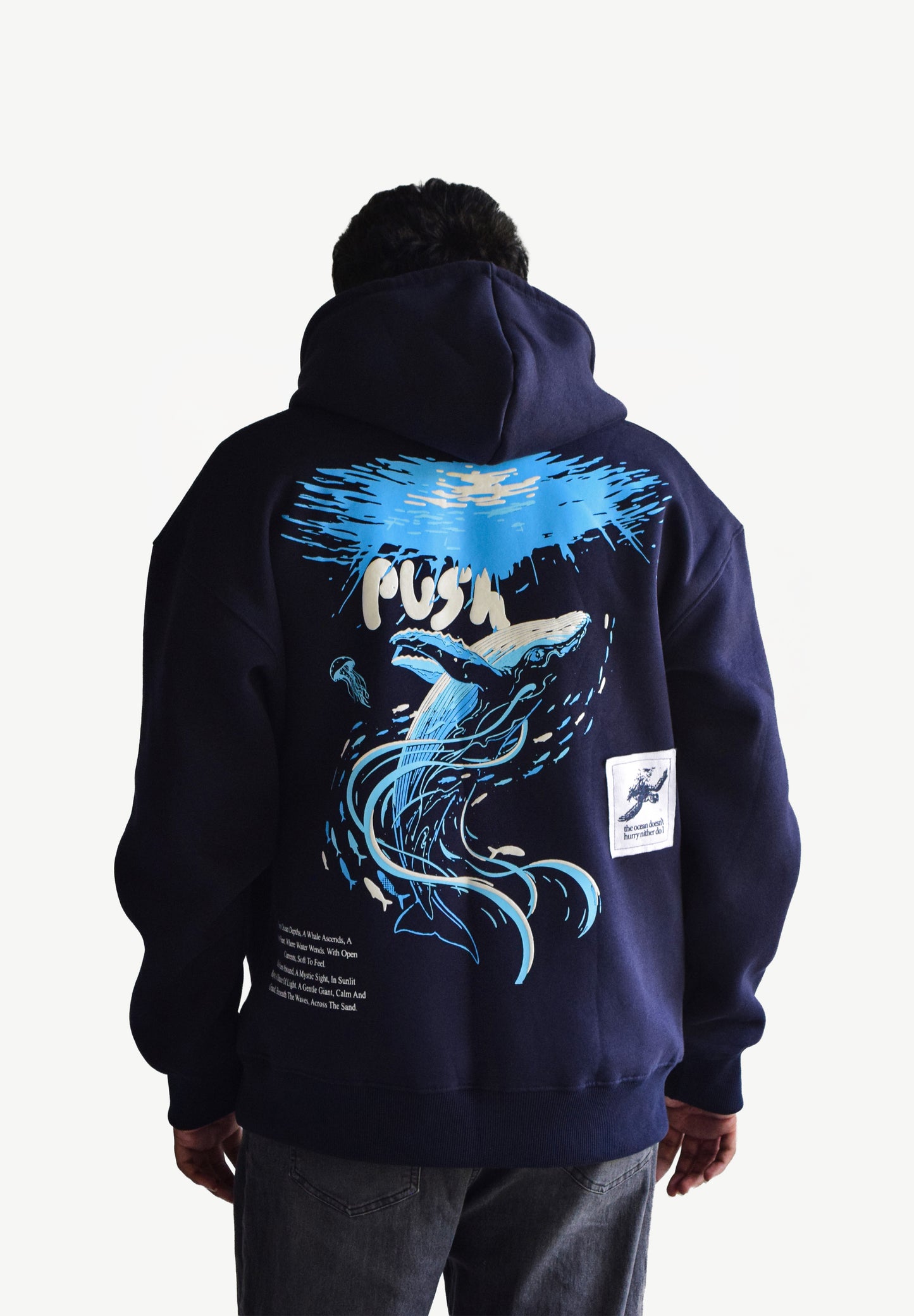 Push the Tide – Heavyweight Oversized Hoodie