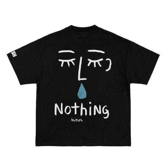"Nothing"-Minimalist Oversized T-Shirt