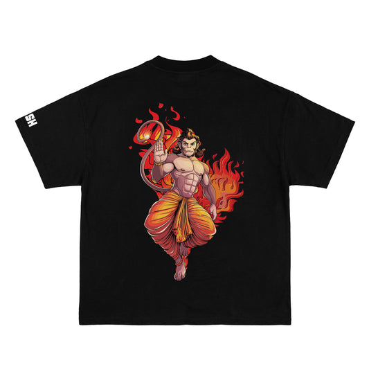 Divine Warrior Hanuman Oversized Tee
