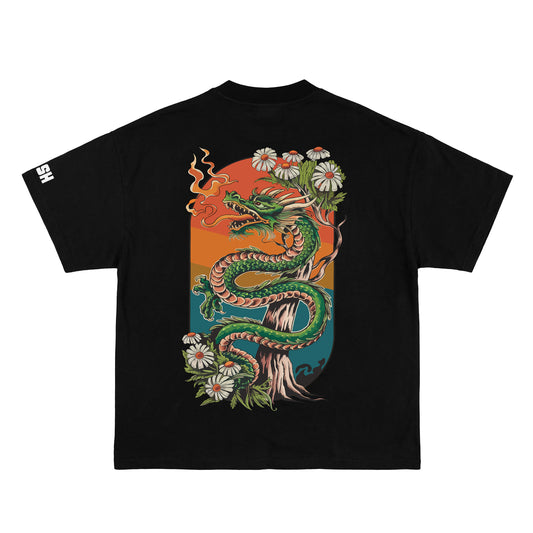 Mystic Serpent Oversized Tee