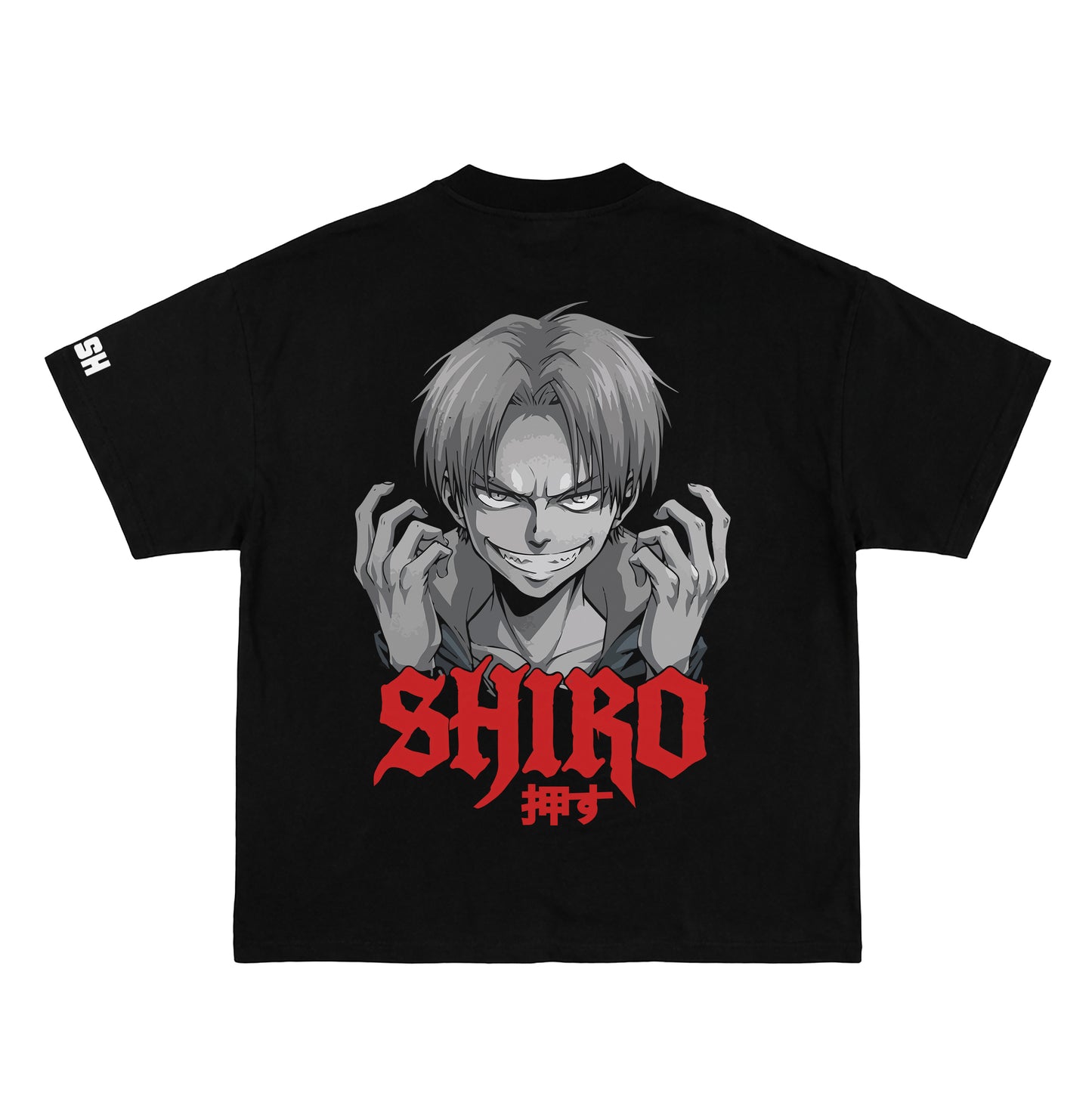 "Shiro" Oversized Anime T-Shirt