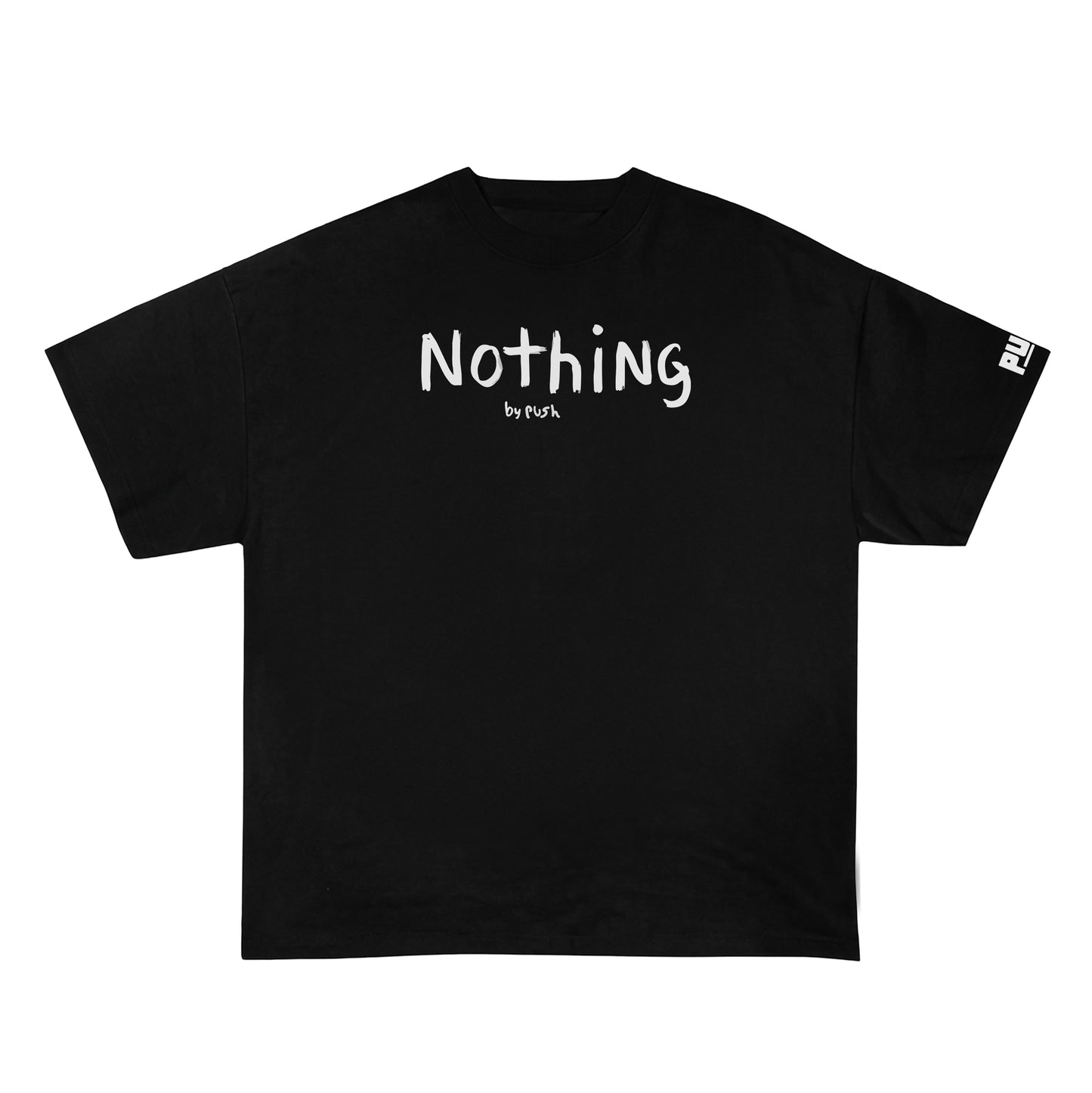 "Nothing"-Minimalist Oversized T-Shirt