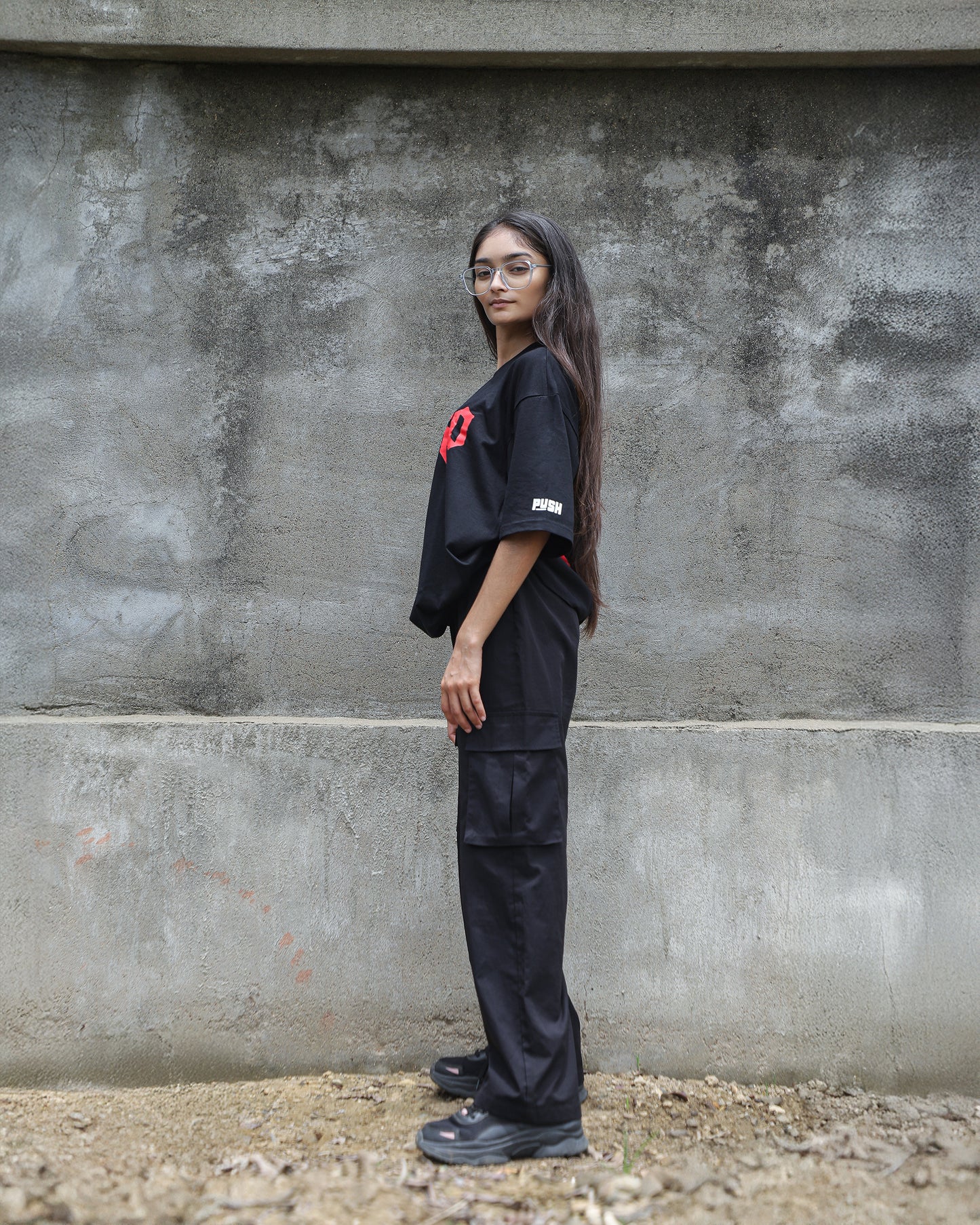 "Shiro" Oversized Anime T-Shirt