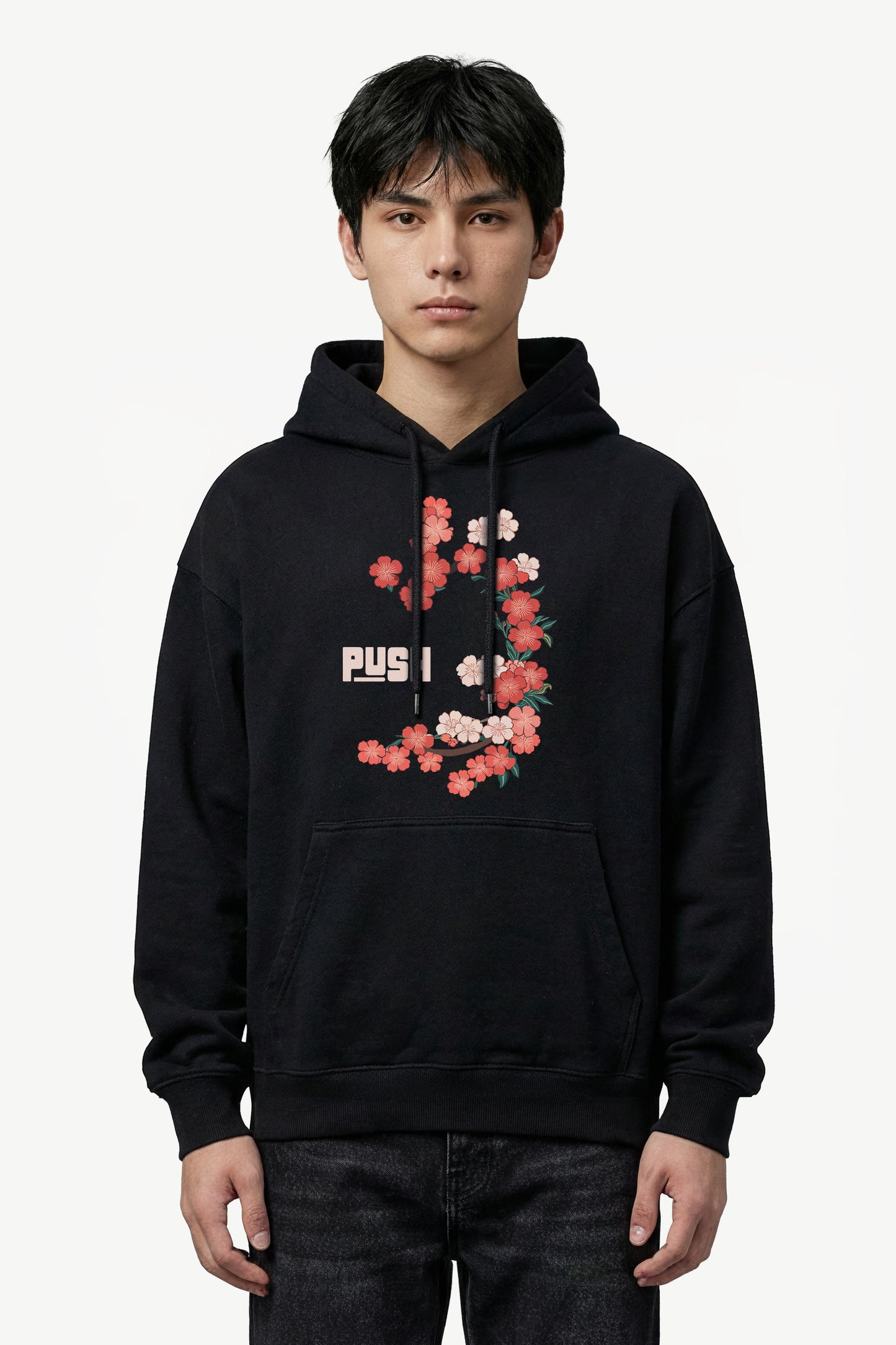 Blossom Wings Oversized Hoodie