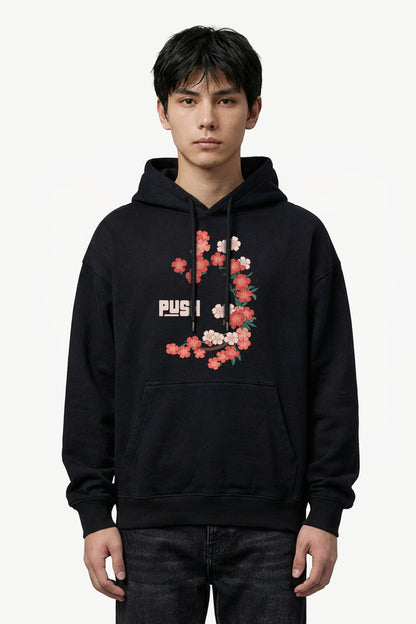 Blossom Wings Oversized Hoodie