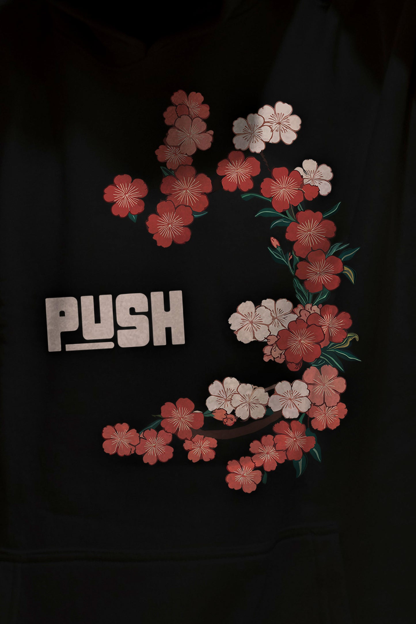 Blossom Wings Oversized Hoodie