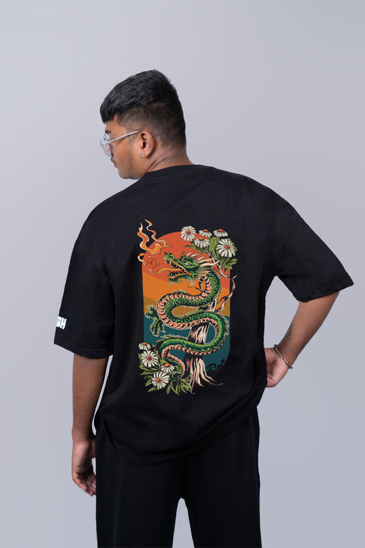 Mystic Serpent Oversized Tee