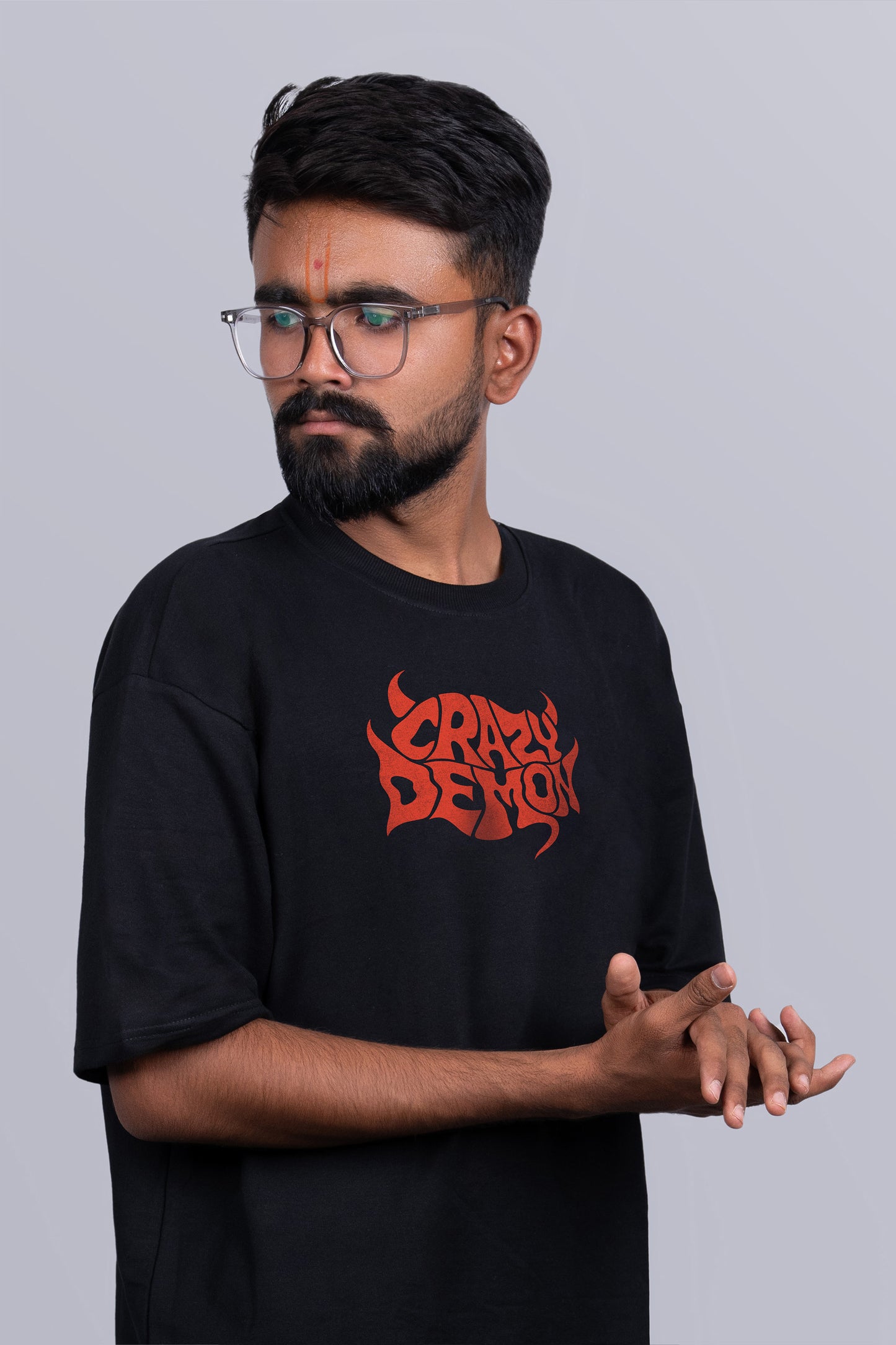 Crazy Demon Oversized T-Shirt