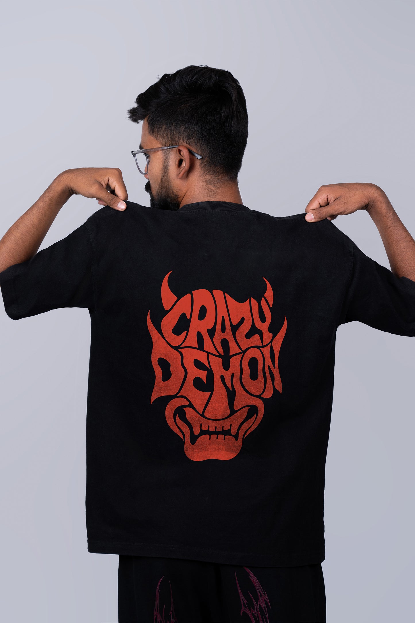Crazy Demon Oversized T-Shirt