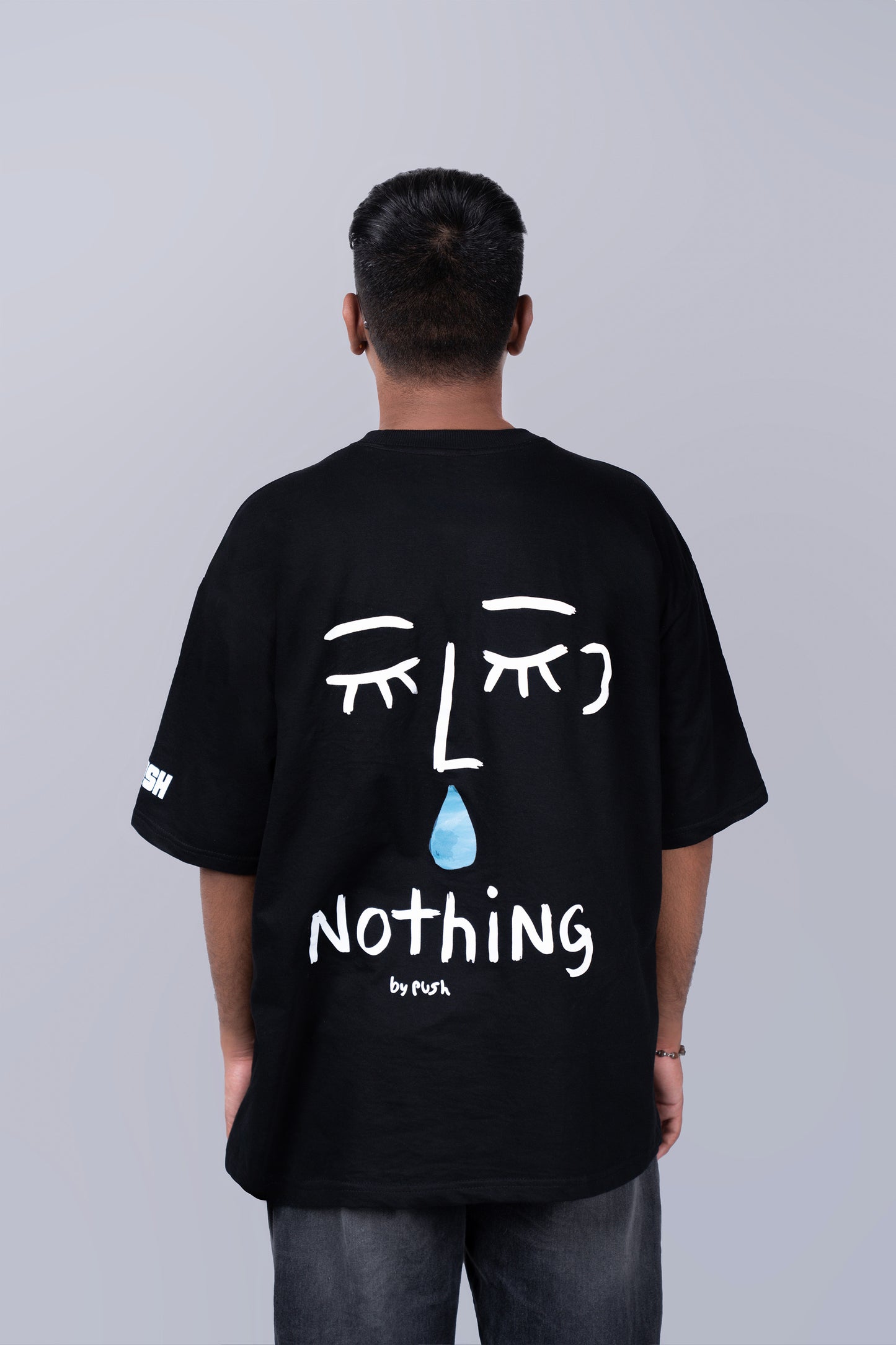 "Nothing"-Minimalist Oversized T-Shirt