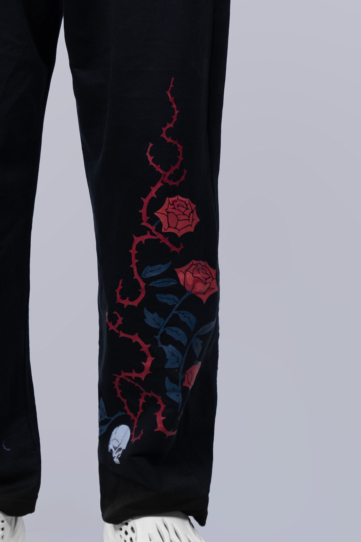 Dark Rose Unisex Baggy Pants