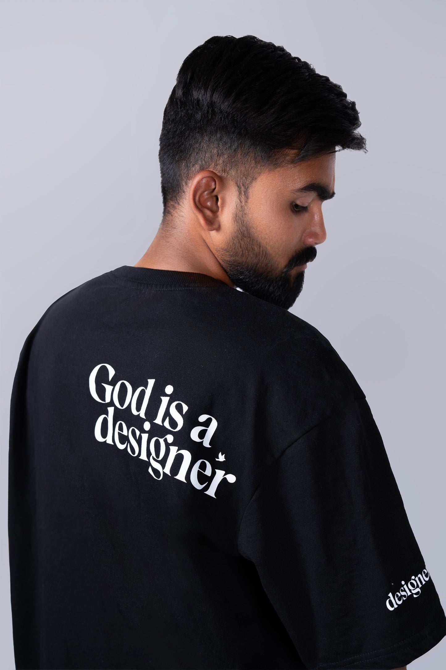 God Is a Designer Oversized T-Shirt