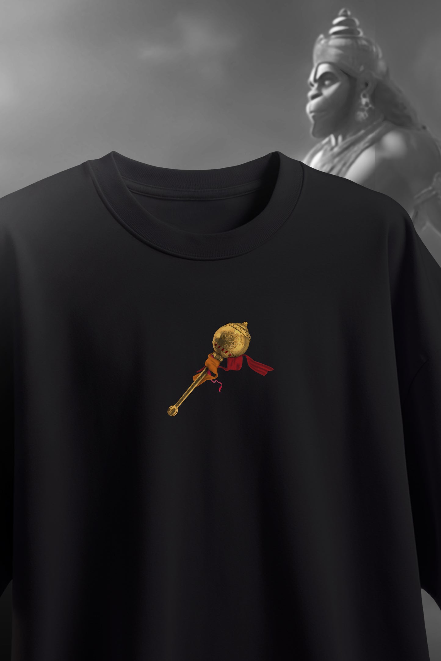 Divine Warrior Hanuman Oversized Tee
