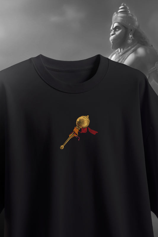 Divine Warrior Hanuman Oversized Tee