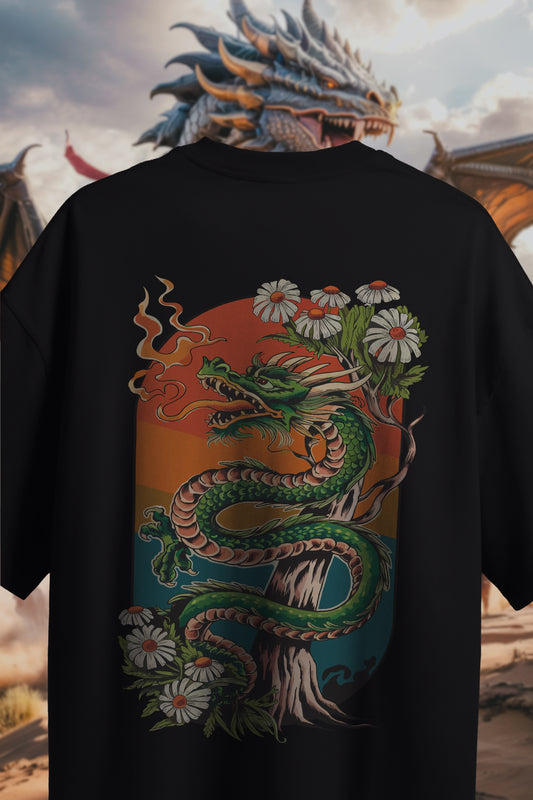 Mystic Serpent Oversized Tee