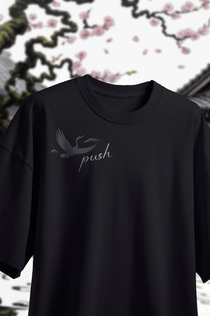 Sakura Wave Oversized T-Shirt