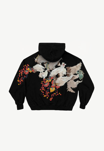 Blossom Wings Oversized Hoodie