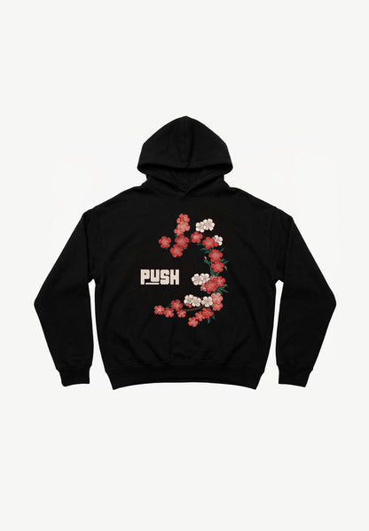 Blossom Wings Oversized Hoodie