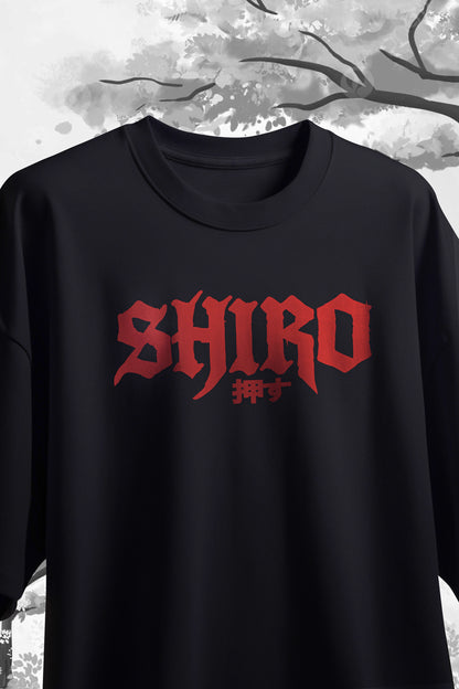 "Shiro" Oversized Anime T-Shirt