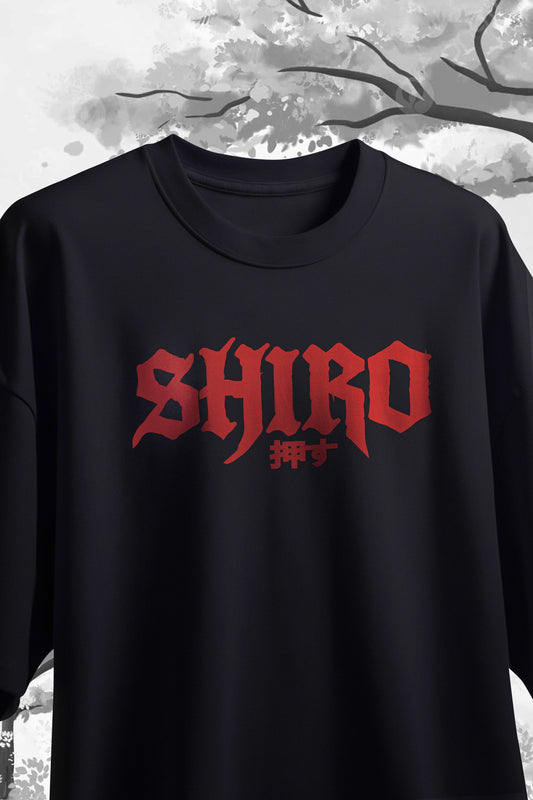 "Shiro" Oversized Anime T-Shirt