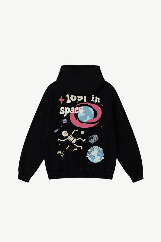 Cosmic Skeleton Oversized Hoodie