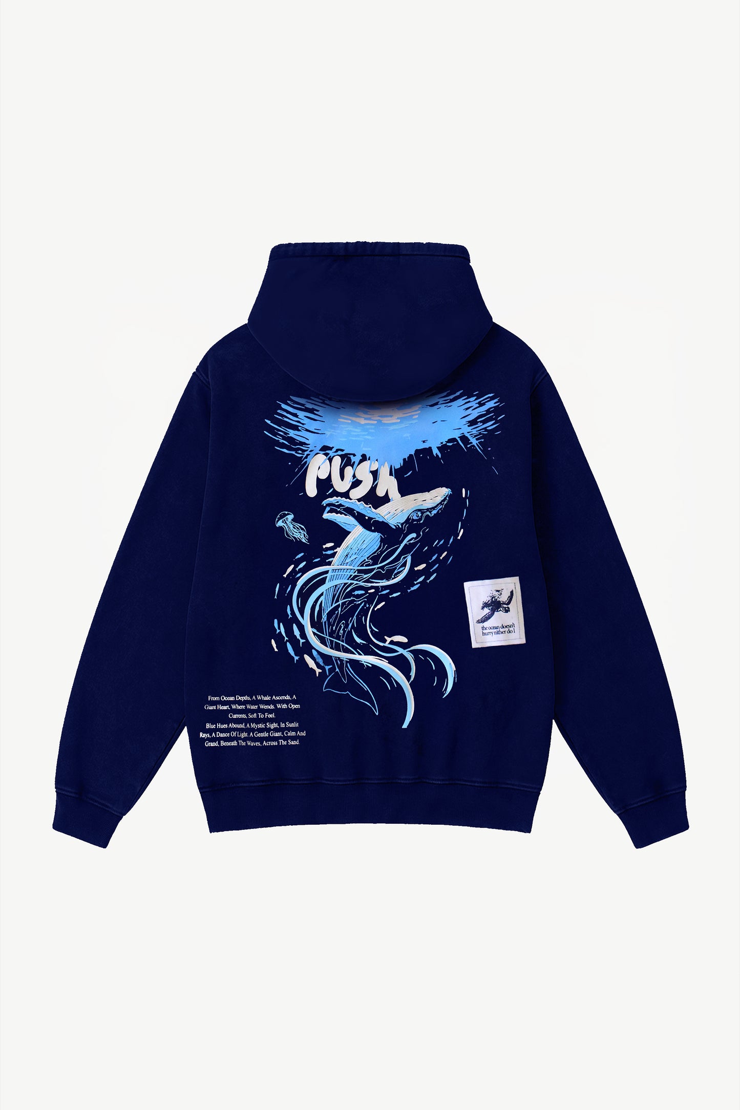 Push the Tide – Heavyweight Oversized Hoodie