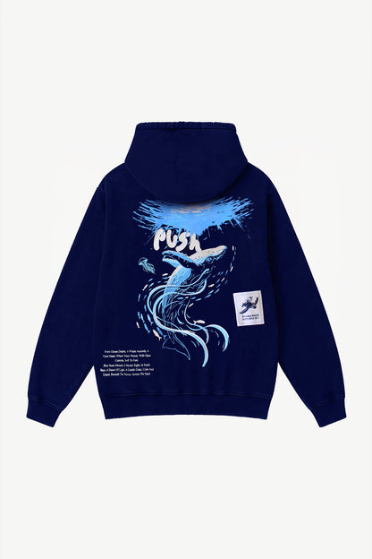 Push the Tide – Heavyweight Oversized Hoodie
